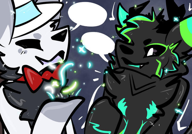 Art by ladykaitos.bsky.social on bsky!